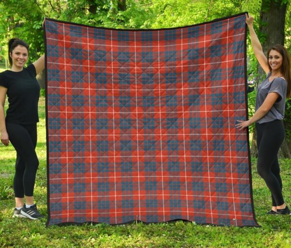 Tartanclans Premium Quilt, Hamilton Ancient Tartan Quilt