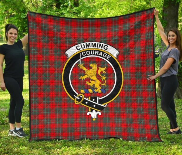 Tartanclans Premium Quilt, Cumming Modern Tartan Quilt