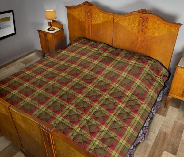 Tartanclans Premium Quilt, MacMillan Old Weathered Tartan Quilt - Image 10