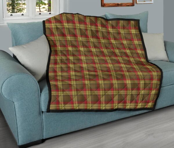 Tartanclans Premium Quilt, MacMillan Old Weathered Tartan Quilt - Image 9