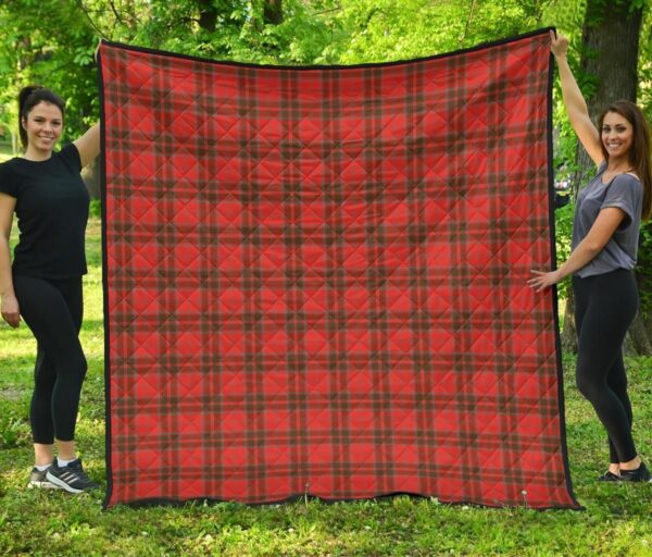 Tartanclans Premium Quilt, Grant Weathered Tartan Quilt