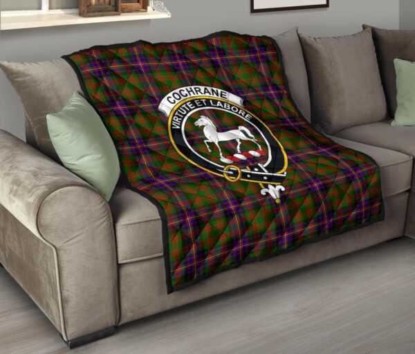 Tartanclans Premium Quilt, Cochrane Modern Tartan Quilt - Image 6