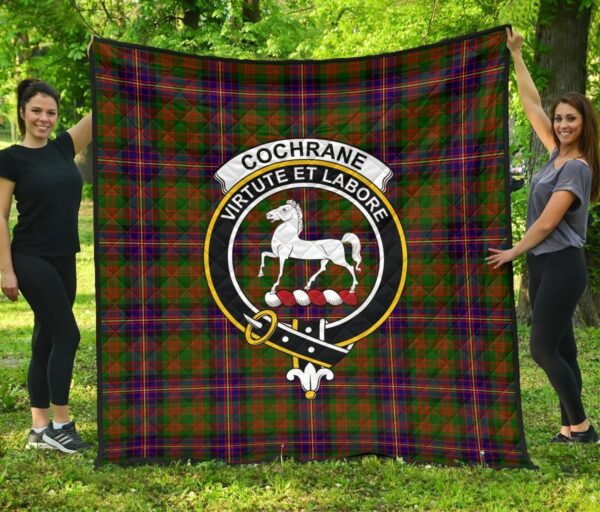 Tartanclans Premium Quilt, Cochrane Modern Tartan Quilt