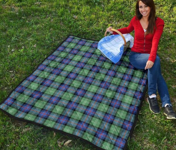 Tartanclans Premium Quilt, Sutherland Old Ancient Tartan Quilt - Image 2