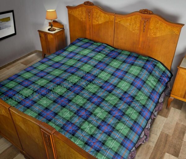 Tartanclans Premium Quilt, Sutherland Old Ancient Tartan Quilt - Image 10