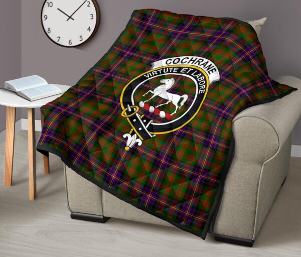 Tartanclans Premium Quilt, Cochrane Modern Tartan Quilt - Image 7