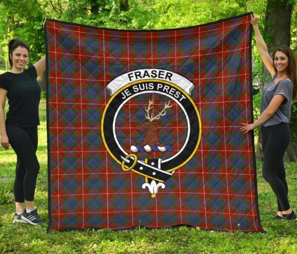 Tartanclans Premium Quilt, Fraser Ancient Tartan Quilt