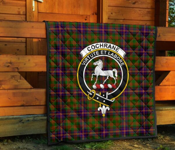 Tartanclans Premium Quilt, Cochrane Modern Tartan Quilt - Image 5