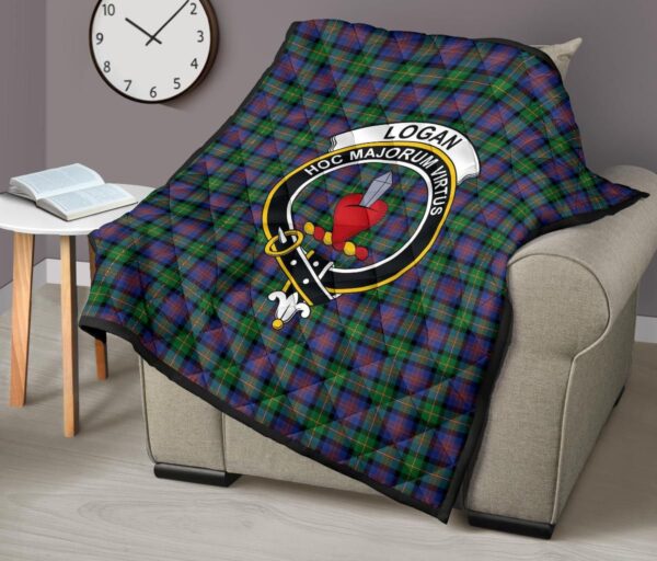 Tartanclans Premium Quilt, Logan Ancient Tartan Quilt - Image 7