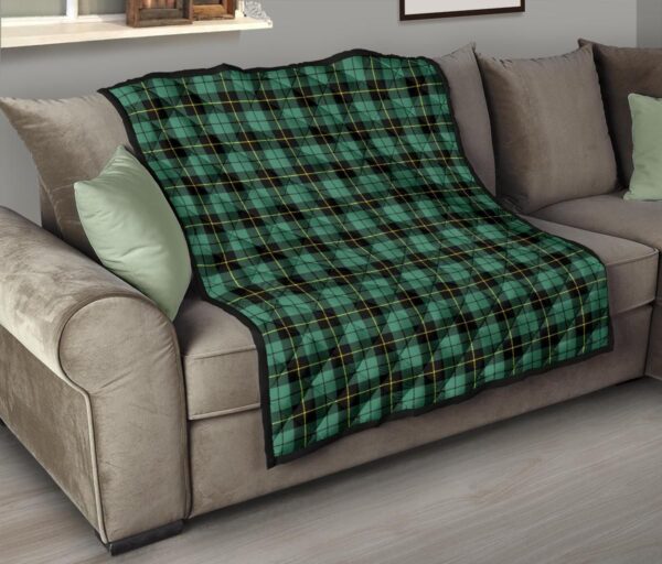 Tartanclans Premium Quilt, Wallace Hunting Ancient Tartan Quilt - Image 6