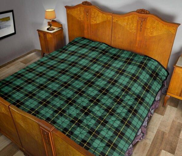 Tartanclans Premium Quilt, Wallace Hunting Ancient Tartan Quilt - Image 10