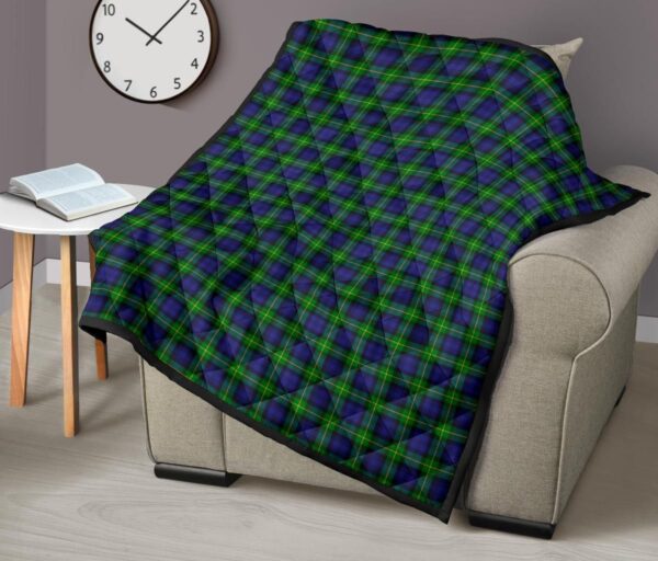 Tartanclans Premium Quilt, Gordon Modern Tartan Quilt - Image 7