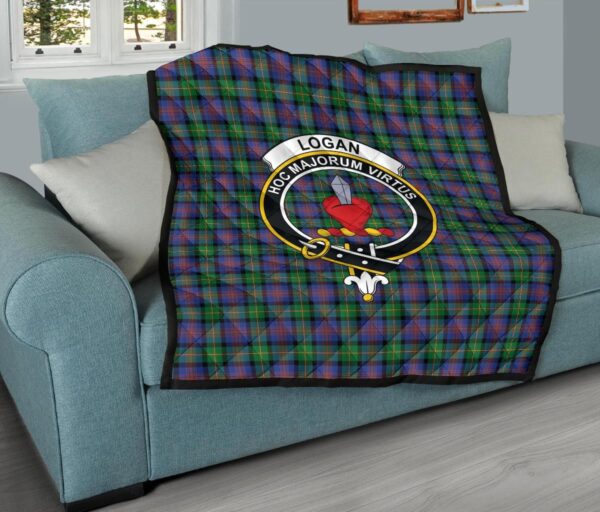 Tartanclans Premium Quilt, Logan Ancient Tartan Quilt - Image 9