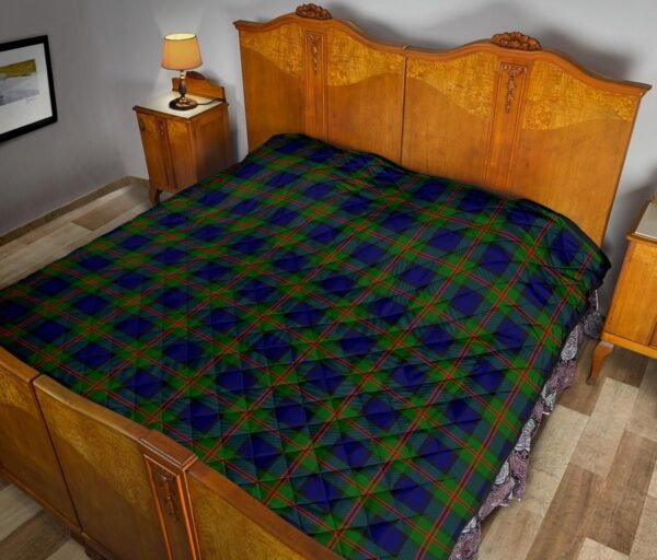 Tartanclans Premium Quilt, Dundas Modern 02 Tartan Quilt - Image 10