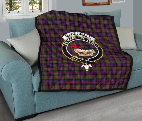 Tartanclans Premium Quilt, MacDonald Modern Tartan Quilt - Image 9