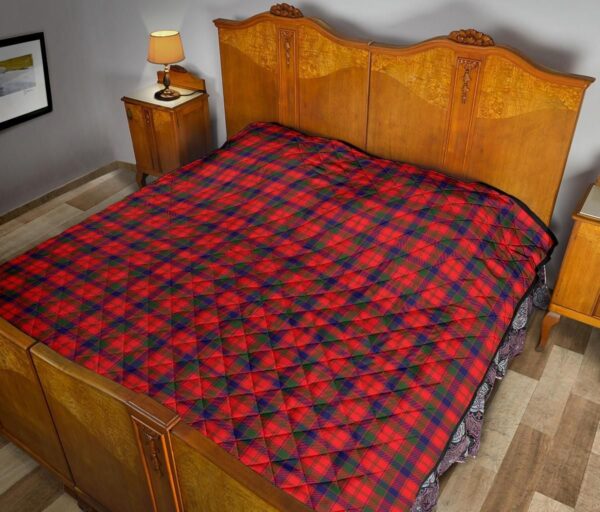 Tartanclans Premium Quilt, Robertson Modern Tartan Quilt - Image 10