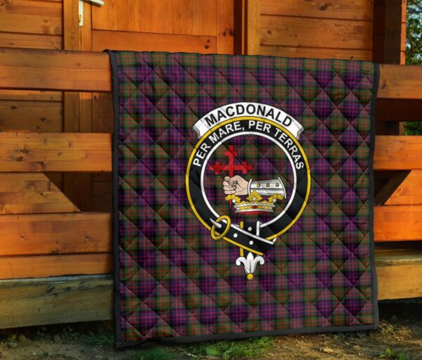 Tartanclans Premium Quilt, MacDonald Modern Tartan Quilt - Image 5