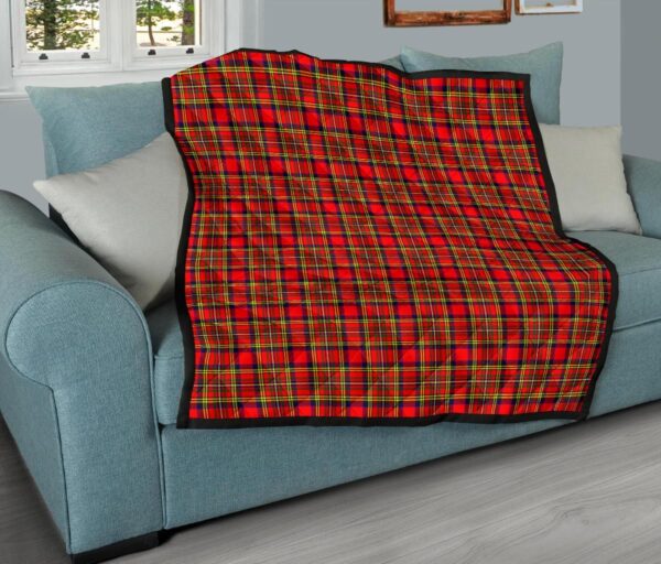 Tartanclans Premium Quilt, Hepburn Tartan Quilt - Image 9