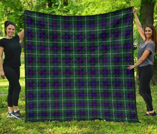 Tartanclans Premium Quilt, MacDonald of the Isles Hunting Modern Tartan Quilt