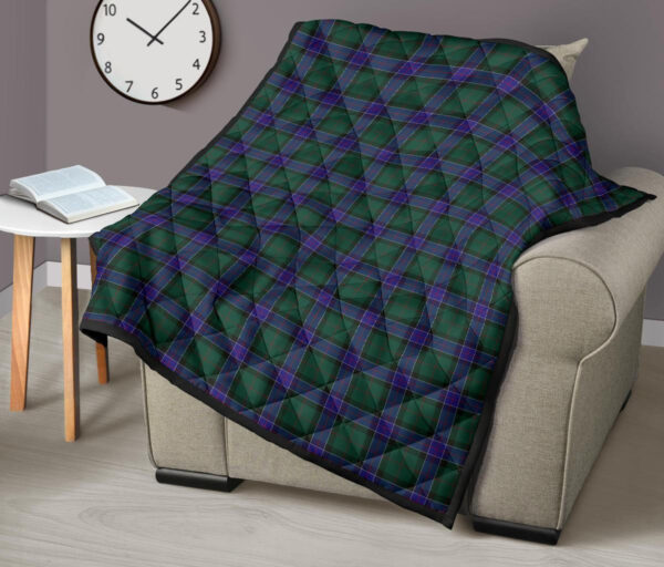 Tartanclans Premium Quilt, Sinclair Hunting Modern Tartan Quilt - Image 7