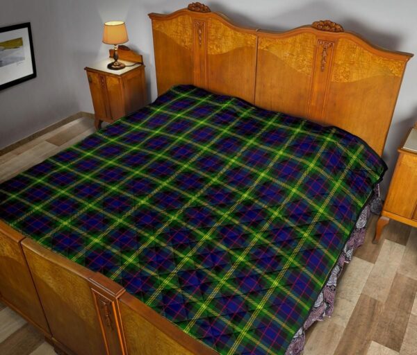 Tartanclans Premium Quilt, Watson Modern Tartan Quilt - Image 10