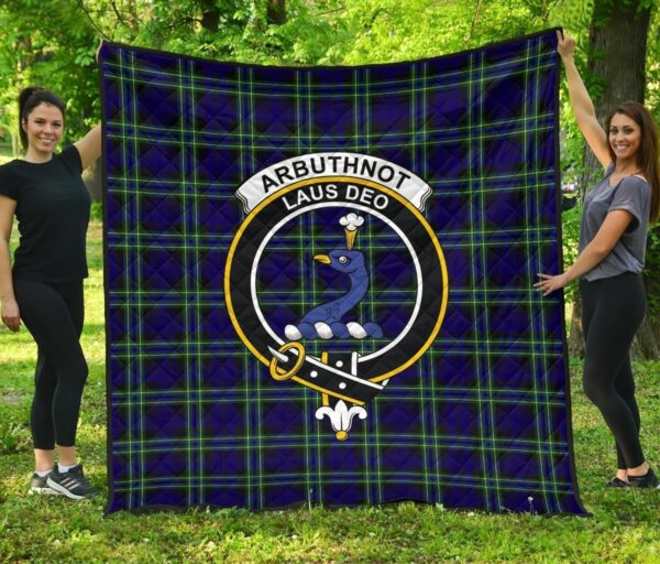 Tartanclans Premium Quilt, Arbuthnot Modern Tartan Quilt