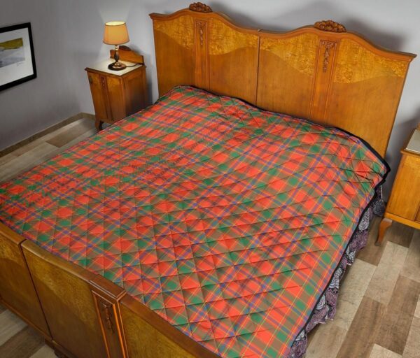 Tartanclans Premium Quilt, Munro Ancient Tartan Quilt - Image 10