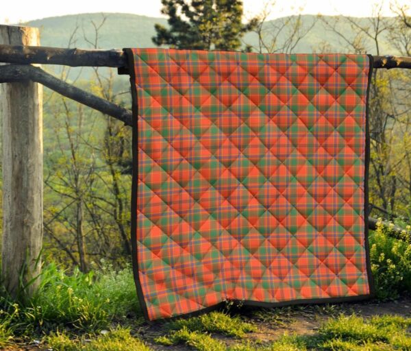 Tartanclans Premium Quilt, Munro Ancient Tartan Quilt - Image 4