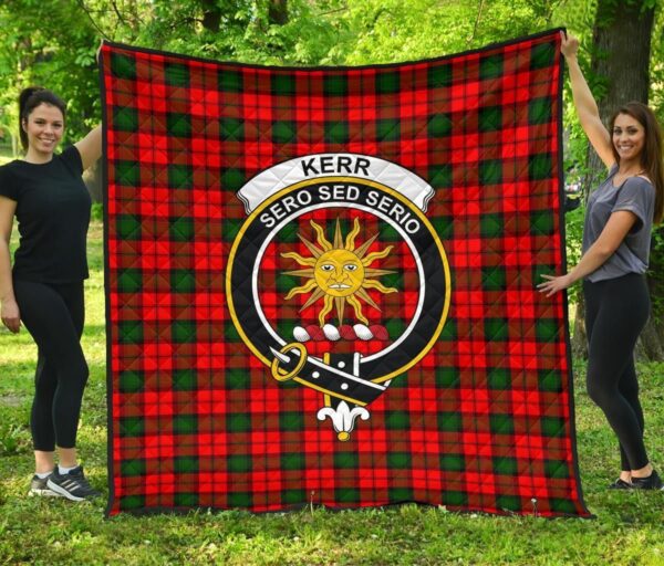 Tartanclans Premium Quilt, Kerr Modern Tartan Quilt