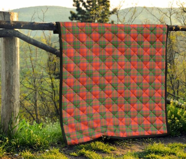 Tartanclans Premium Quilt, Grant Ancient Tartan Quilt - Image 4