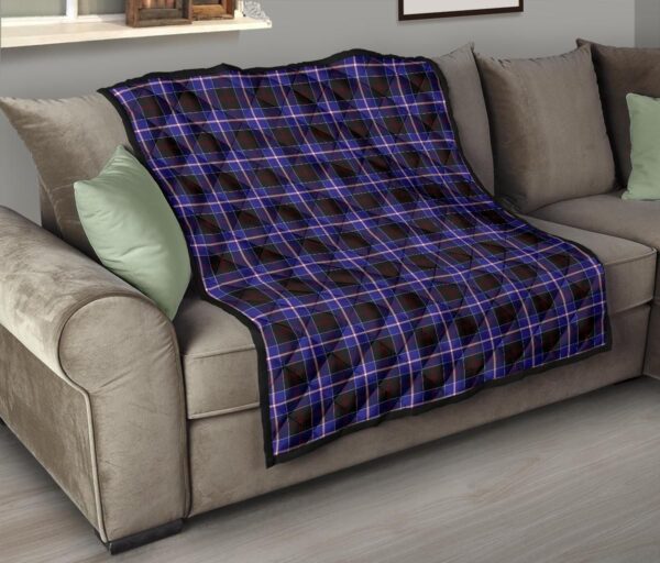 Tartanclans Premium Quilt, Dunlop Modern Tartan Quilt - Image 6