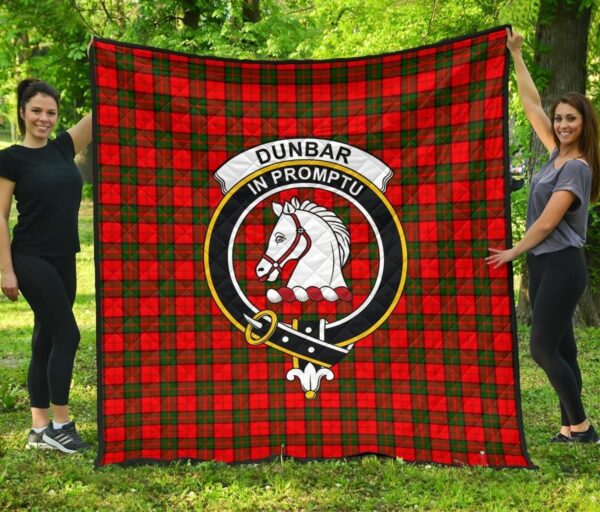 Tartanclans Premium Quilt, Dunbar Modern Tartan Quilt