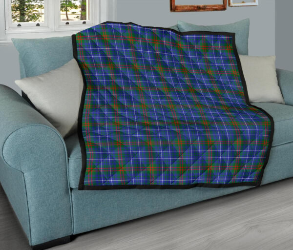 Tartanclans Premium Quilt, Edmonstone Tartan Quilt - Image 9