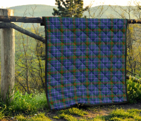 Tartanclans Premium Quilt, Edmonstone Tartan Quilt - Image 4