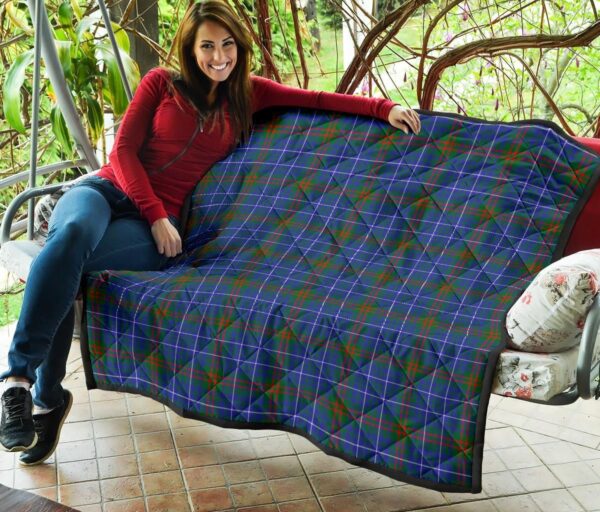 Tartanclans Premium Quilt, Edmonstone Tartan Quilt - Image 3