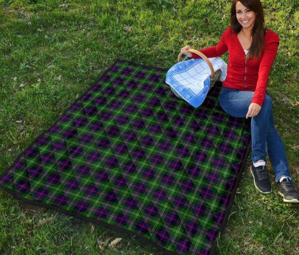 Tartanclans Premium Quilt, Sutherland Modern Tartan Quilt - Image 2