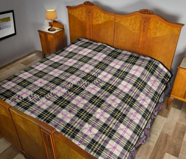 Tartanclans Premium Quilt, MacPherson Dress Ancient Tartan Quilt - Image 10