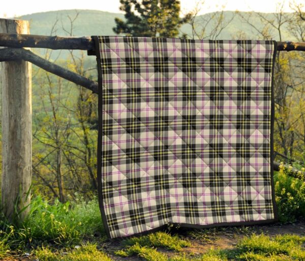 Tartanclans Premium Quilt, MacPherson Dress Ancient Tartan Quilt - Image 4