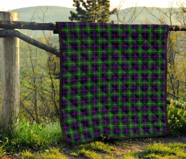 Tartanclans Premium Quilt, Sutherland Modern Tartan Quilt - Image 4