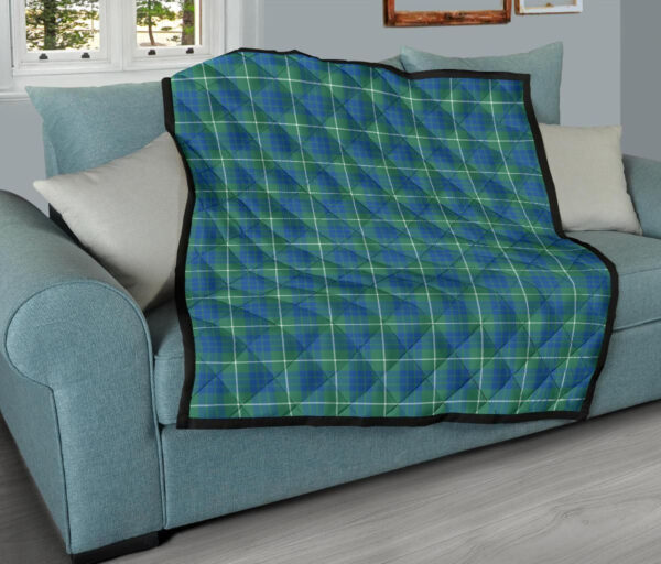 Tartanclans Premium Quilt, Hamilton Hunting Ancient Tartan Quilt - Image 9