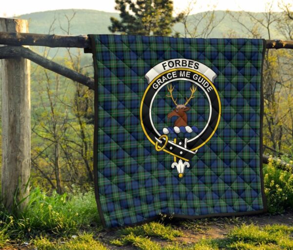 Tartanclans Premium Quilt, Forbes Ancient Tartan Quilt - Image 4