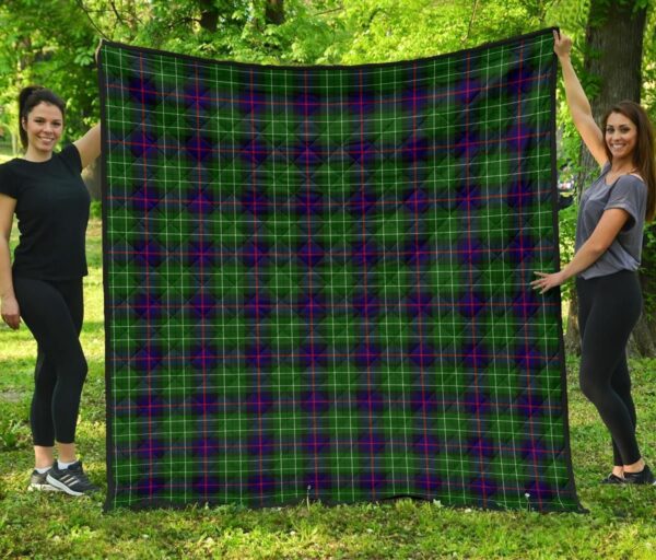 Tartanclans Premium Quilt, Leslie Hunting Tartan Quilt