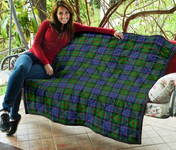 Tartanclans Premium Quilt, Paterson Tartan Quilt - Image 3