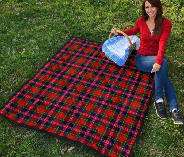 Tartanclans Premium Quilt, MacPherson Modern Tartan Quilt - Image 2