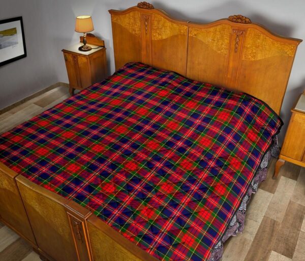 Tartanclans Premium Quilt, MacPherson Modern Tartan Quilt - Image 10