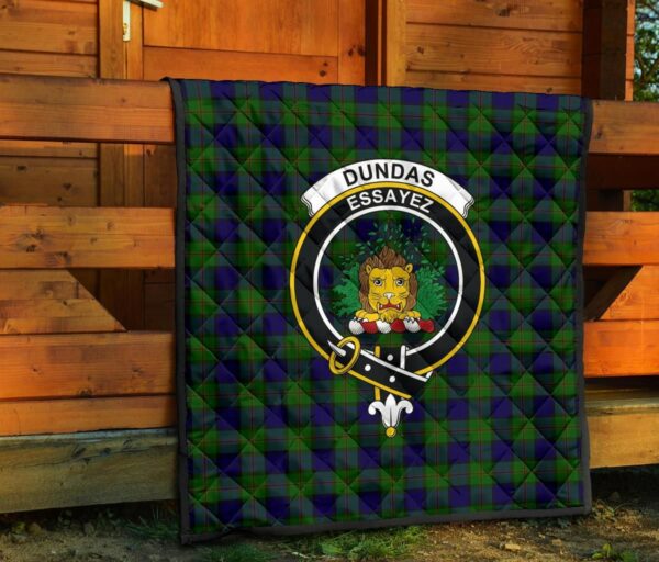 Tartanclans Premium Quilt, Dundas Modern Tartan Quilt - Image 5