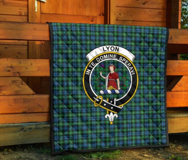 Tartanclans Premium Quilt, Lyon Clan Tartan Quilt - Image 5