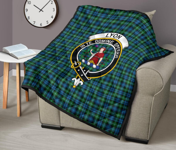 Tartanclans Premium Quilt, Lyon Clan Tartan Quilt - Image 7