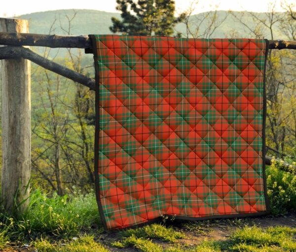 Tartanclans Premium Quilt, MacAulay Ancient Tartan Quilt - Image 4