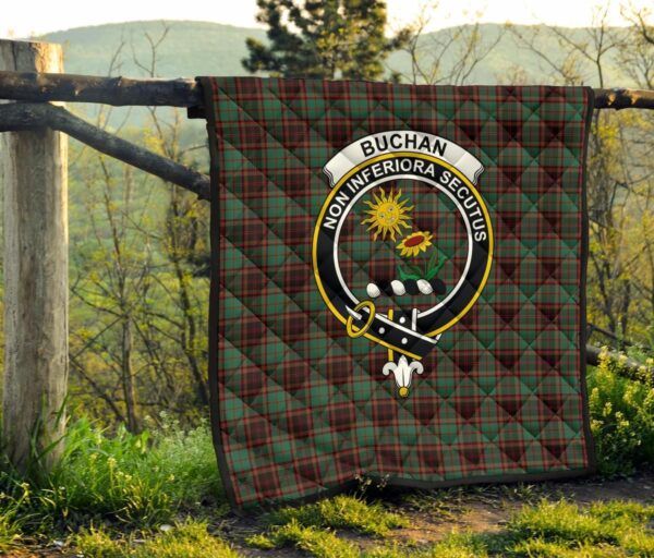 Tartanclans Premium Quilt, Buchan Ancient Tartan Quilt - Image 4